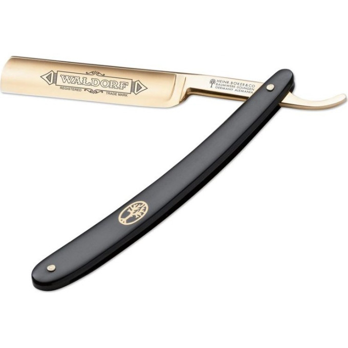 Бритва BOKER WALDORF 24 KARAT GOLD BK140321